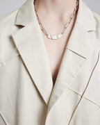 1 × Cotton Criss-Cross Blazer image 3
