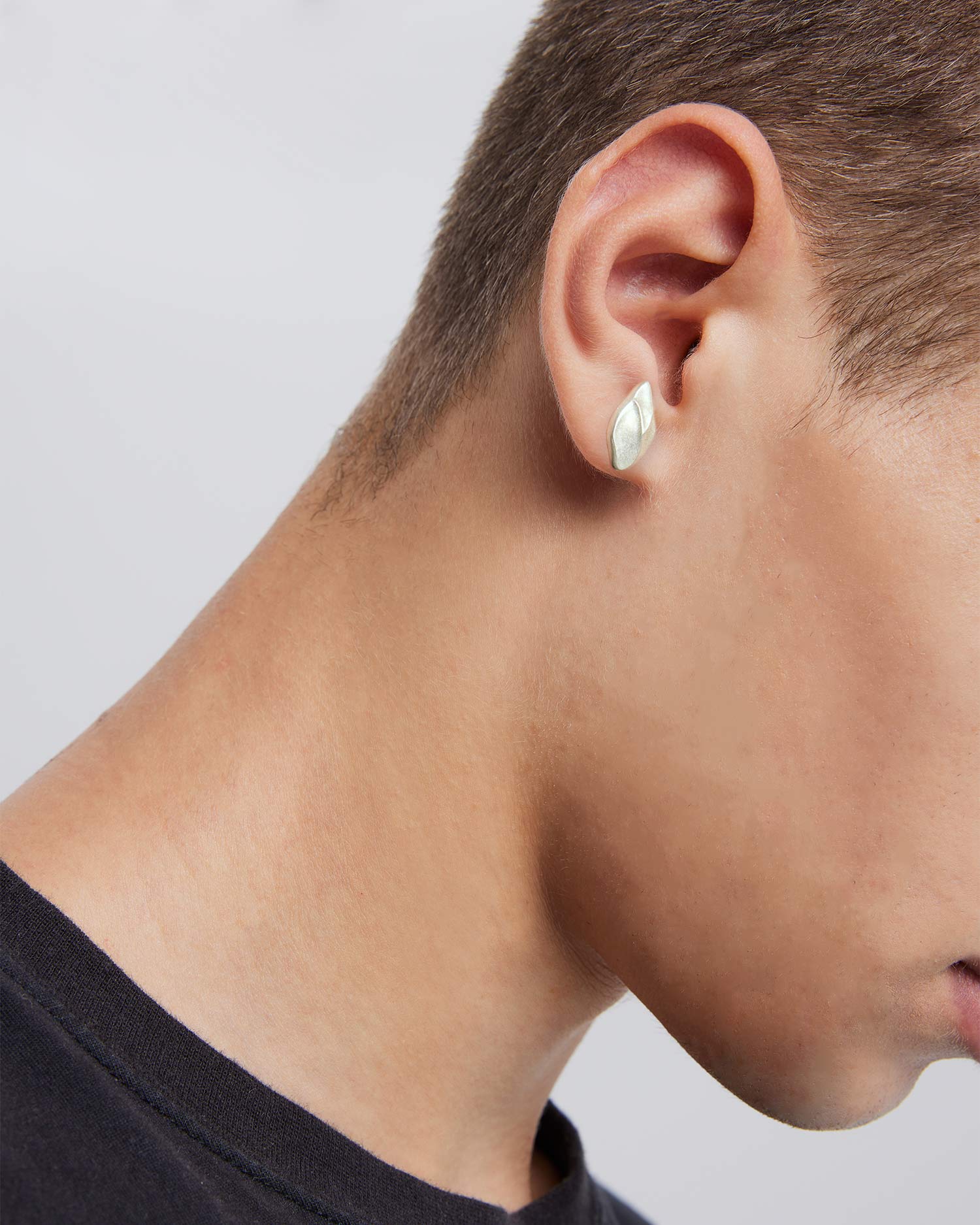 Diamond Shaped Stud Earring image 2