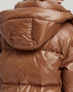 Duck Down Cropped Puffer Jacket image 5