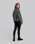 Pure Wool Cut-Off Coat image 3