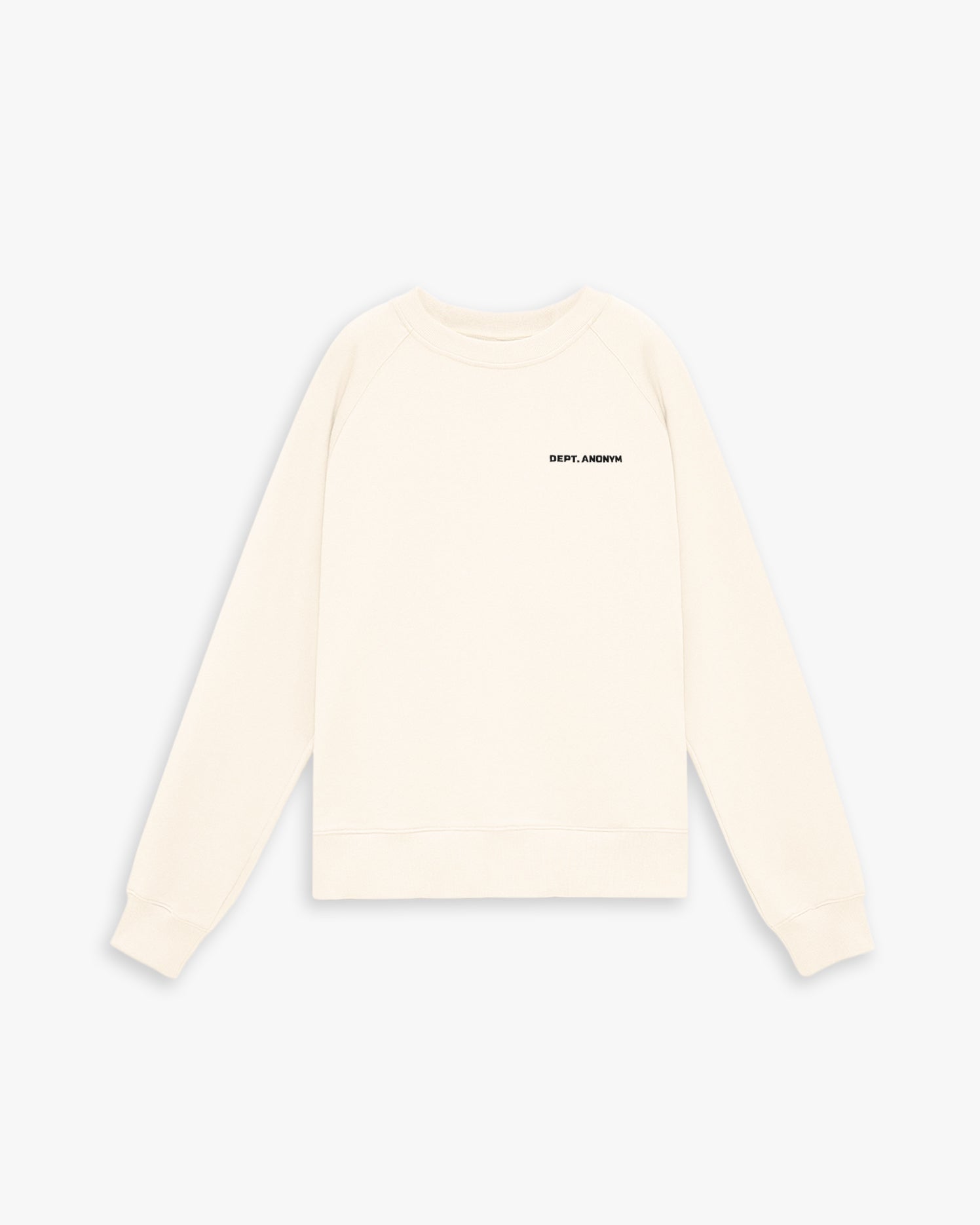 Plain Lounge Crewneck Sweatshirt - White, M image