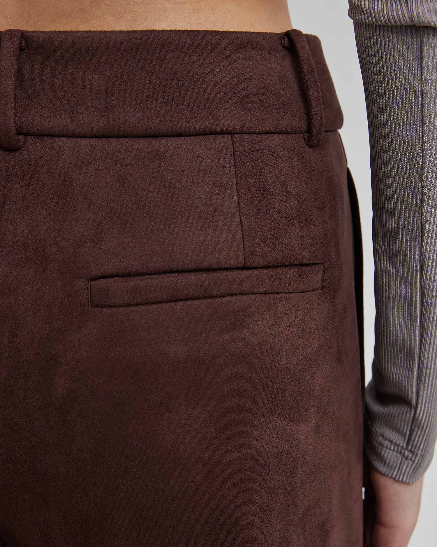 Brown Suede Riding Pants image 3