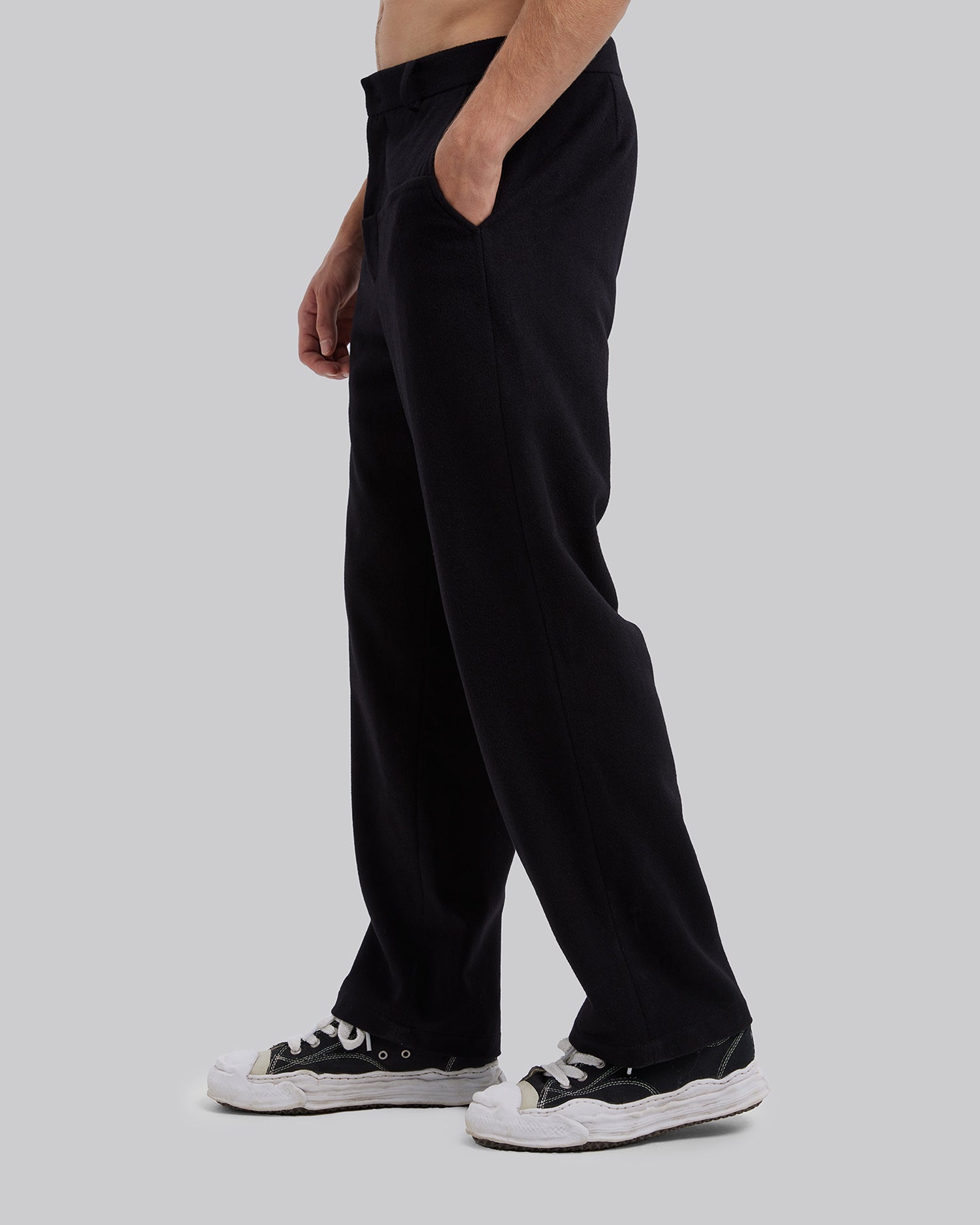 Straight-Leg Wool Pants image 3