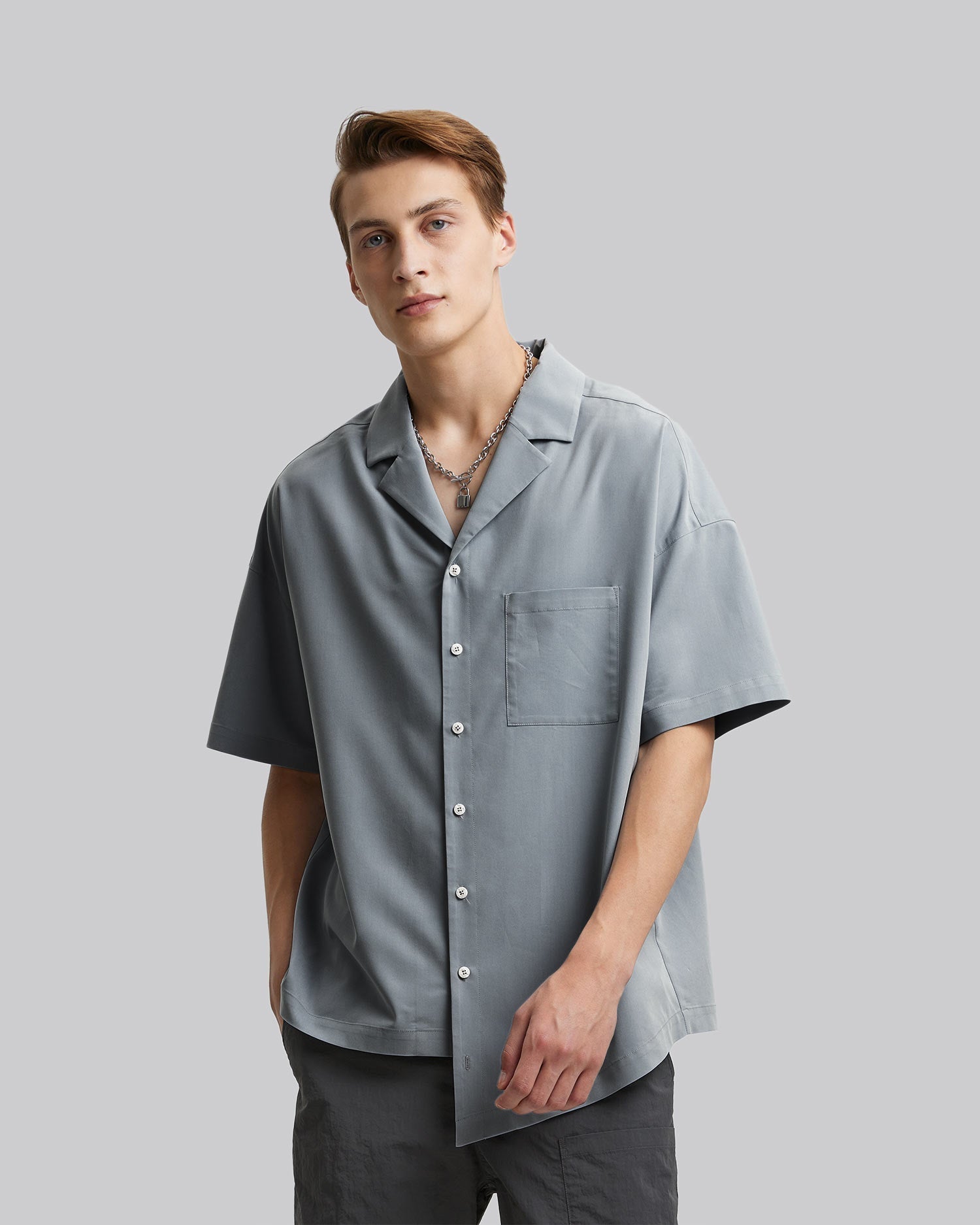 Misaligned Modal Shirt image 1