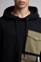 Hoodie With Flapped-Pockets image 3