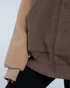 Hooded Terry Contrast Jacket image 6
