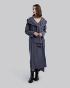 Lounge Dress With Hooded Scarf image 2