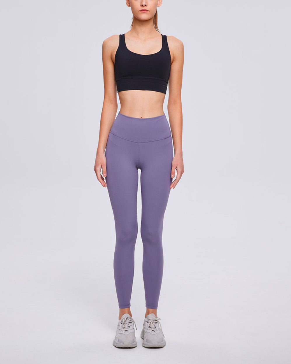 High-Rise Legging - Purple Powder, L image