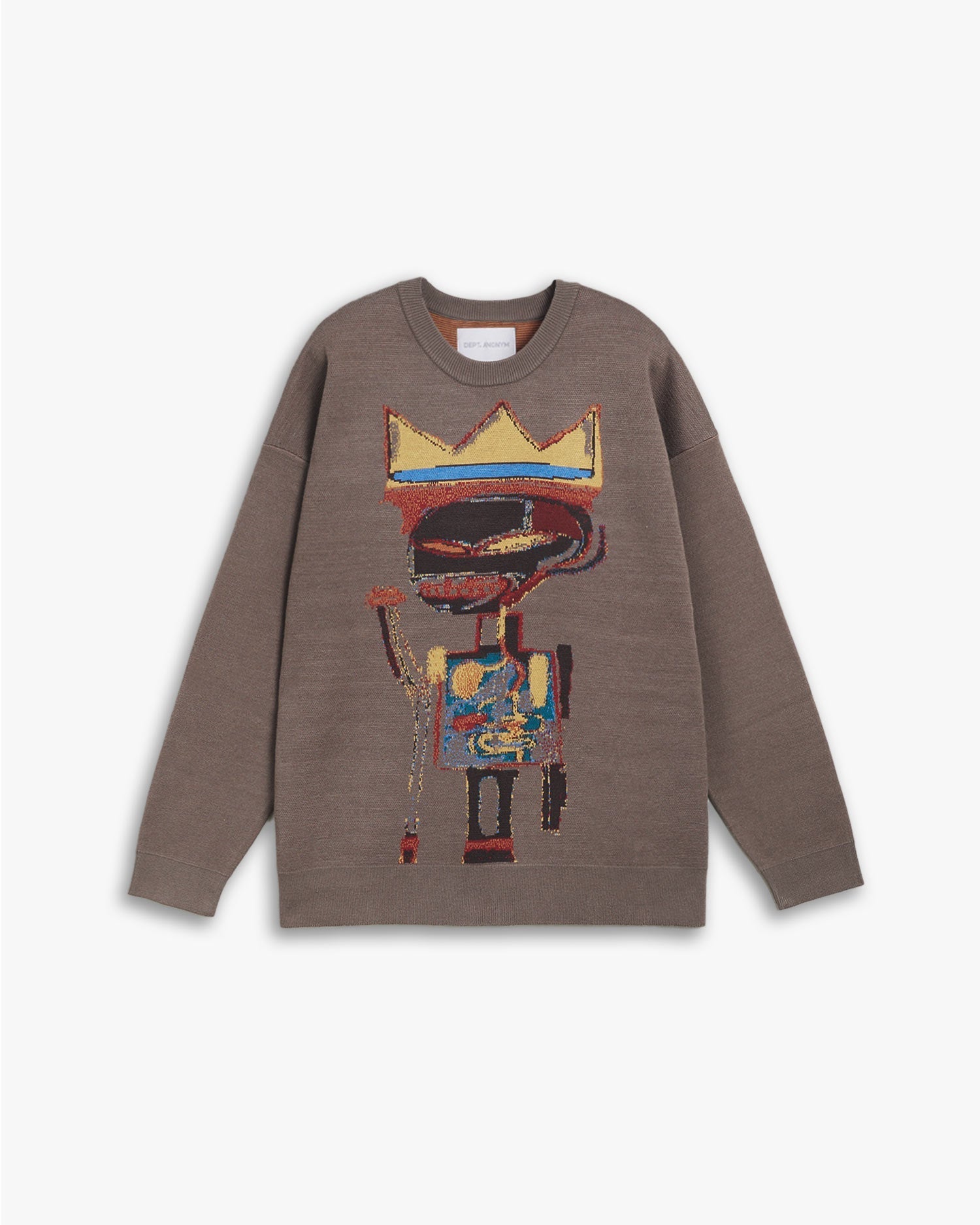 Crewneck With Skeleton Graphics image 0