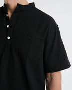 Light V-Neck Linen T-shirt image 4