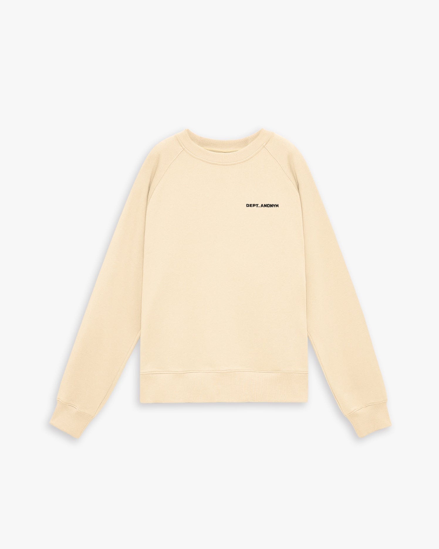 Plain Lounge Crewneck Sweatshirt - Ivory, M image
