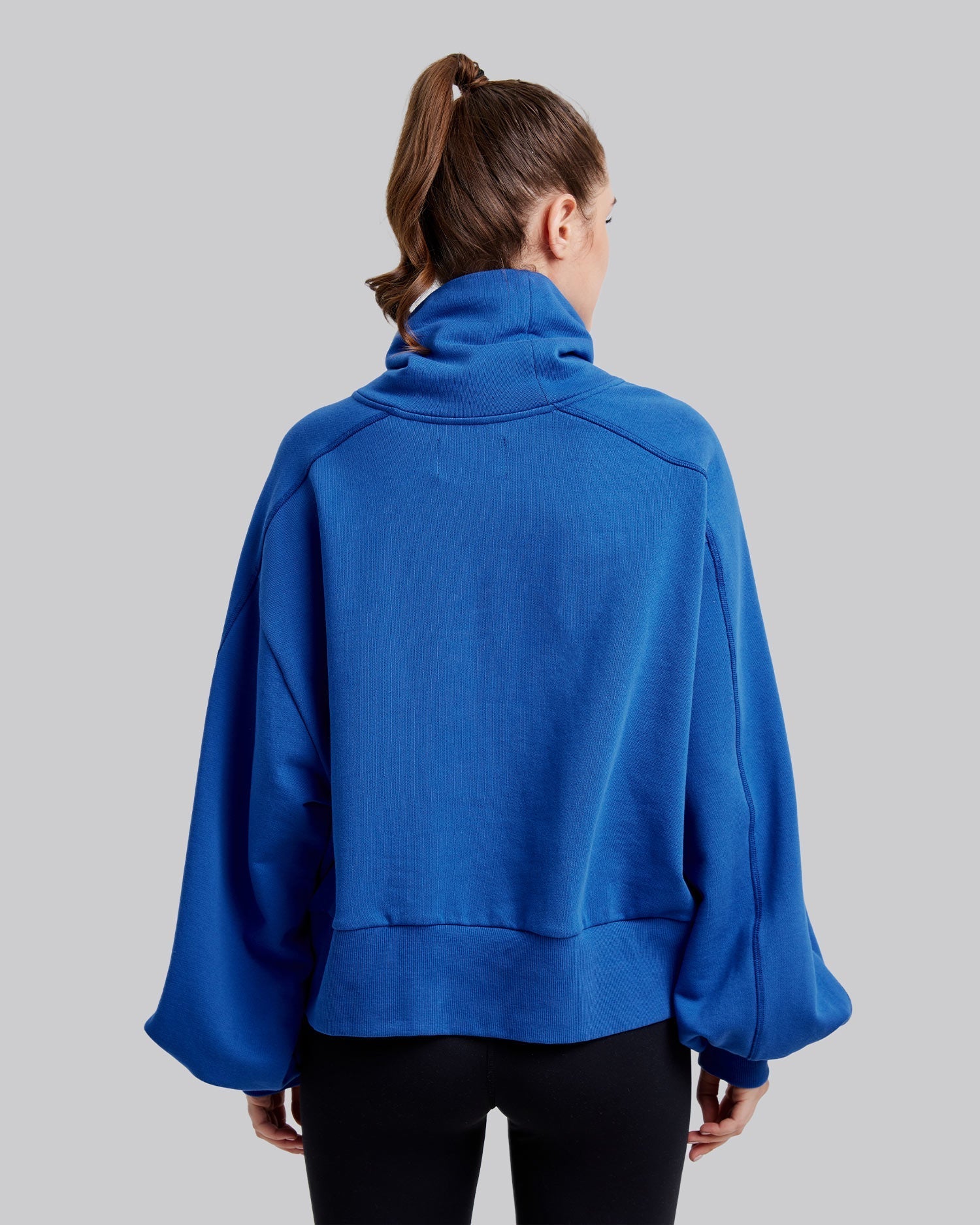 Raglan Shoulder Turtleneck Sweatshirt image 4