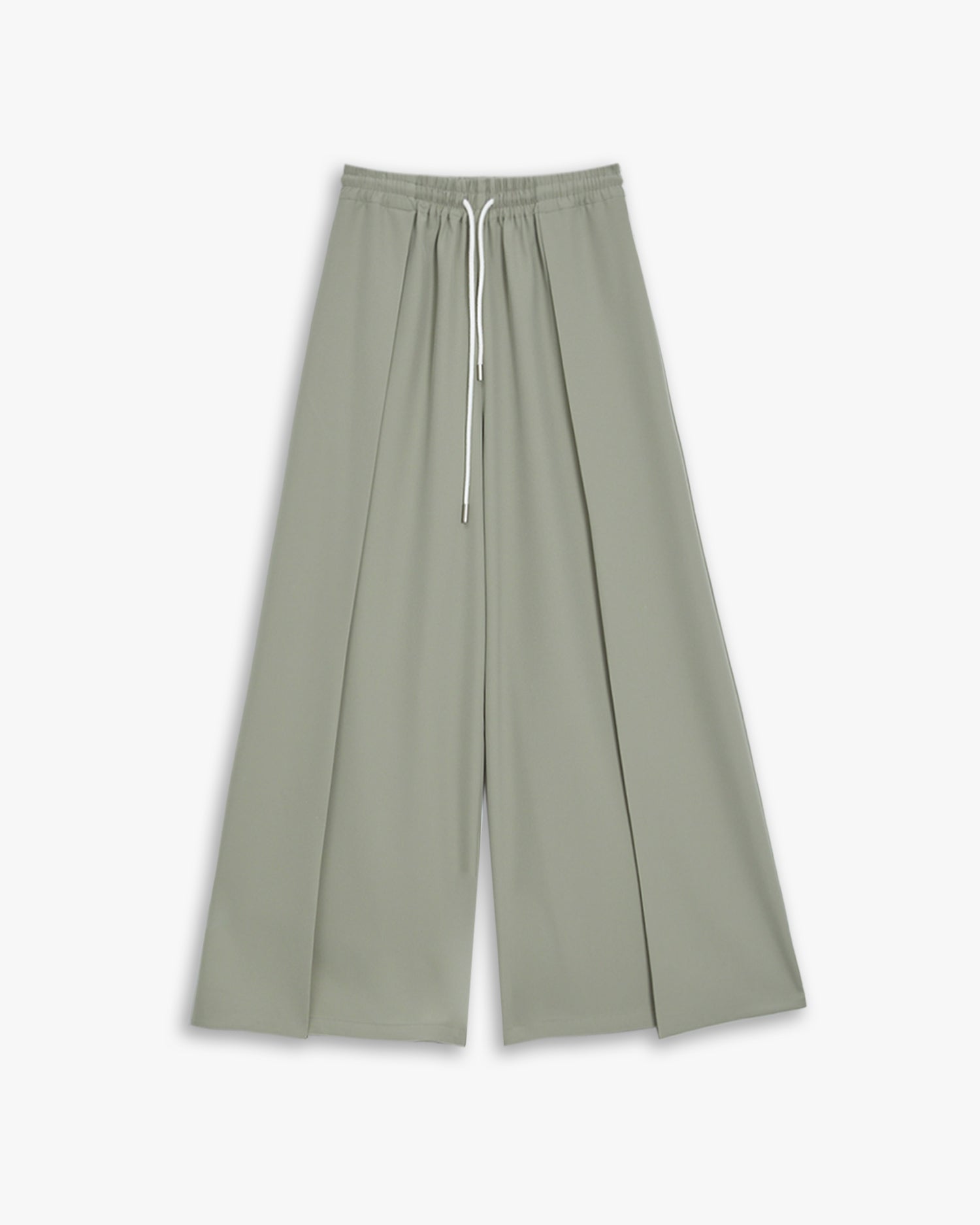 Wide Leg Pleated Pants image 0