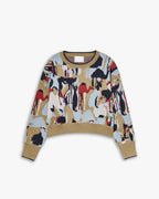 Crewneck Graphic Sweater image 0