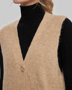 Patch Pocket Buttoned Vest image 5