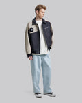 Patchwork Leather-Like Jacket image 2