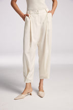 1 × Linen Tapered Pants image 0