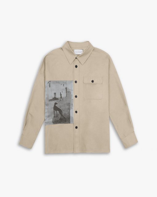 1 × Josef Koudelka Tribute X D.A Outershirt - Beige, L image