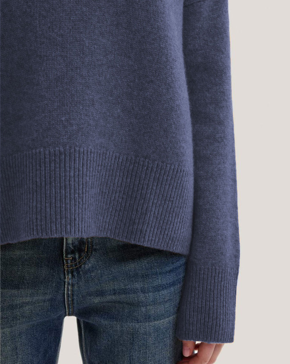 Turtleneck Wool-Yak Blend Sweater image 4