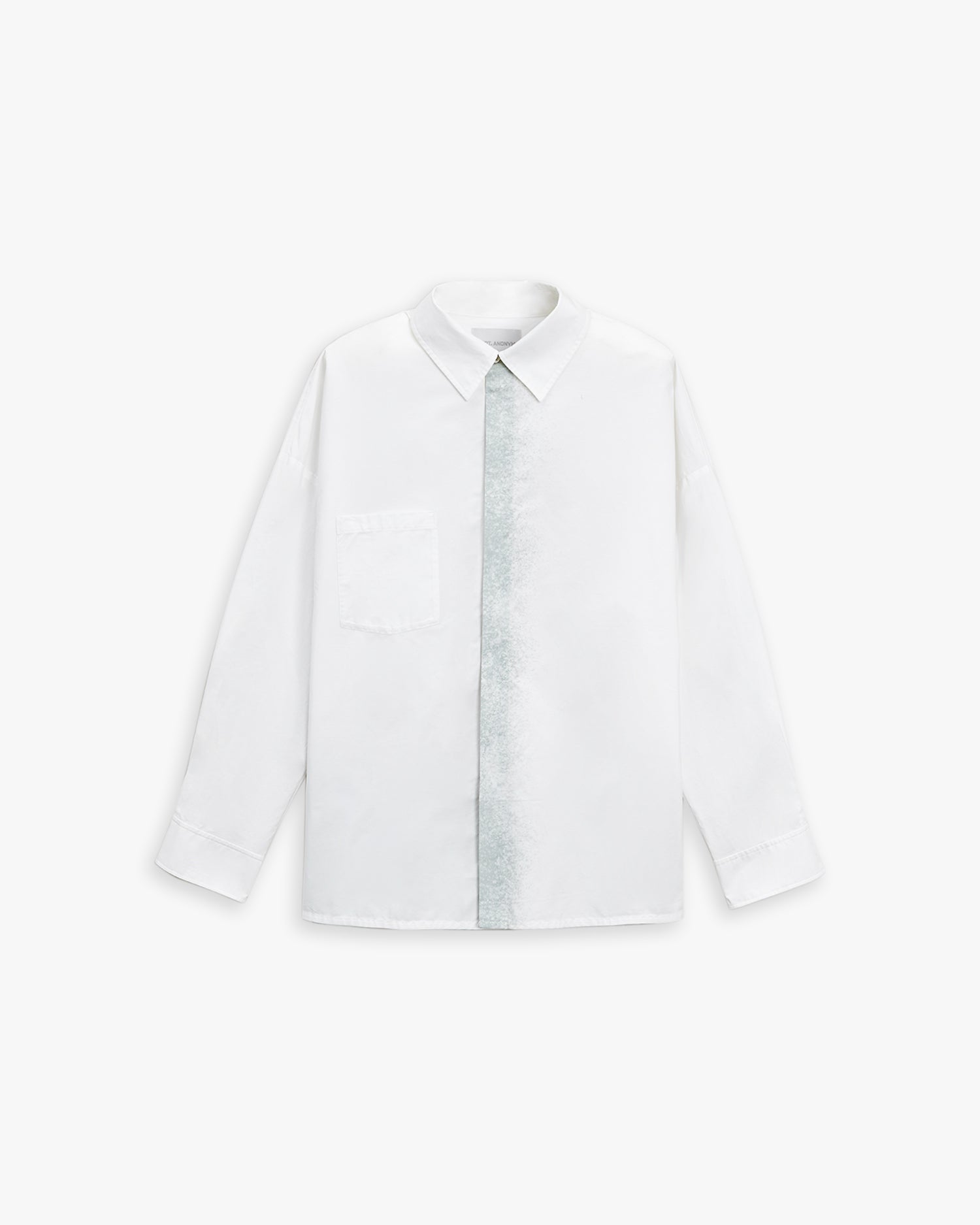 Dyed Placket Cotton Shirt image 0