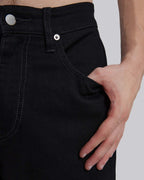Black Slim-Fit Jeans image 4