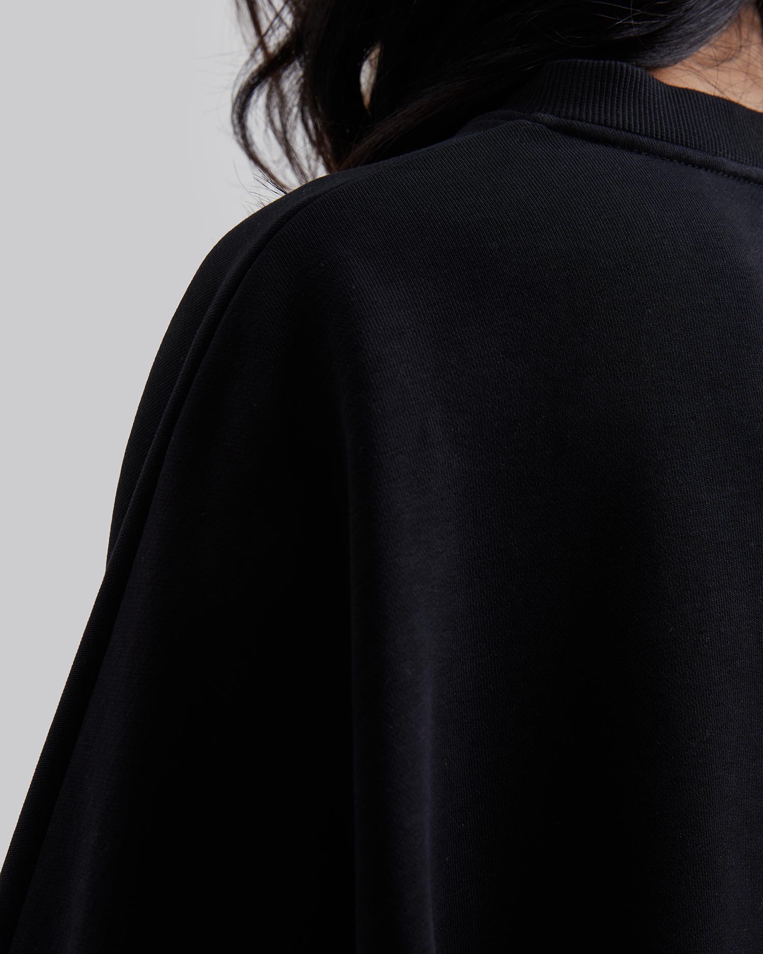 Paneled Over-Size Sweatshirt image 5