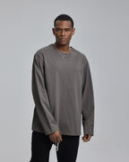 Loose Long-Sleeve T-shirt image 1