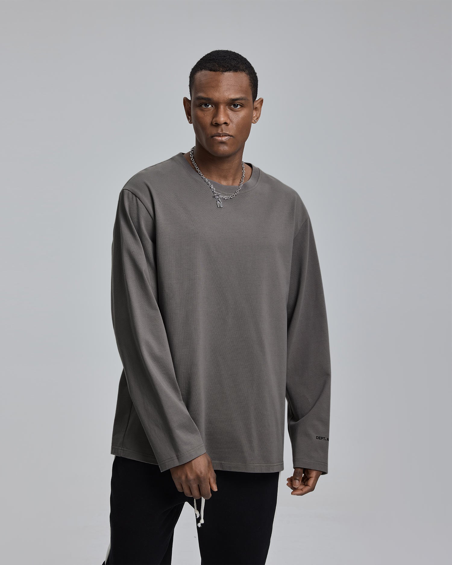 Loose Long-Sleeve T-shirt image 1