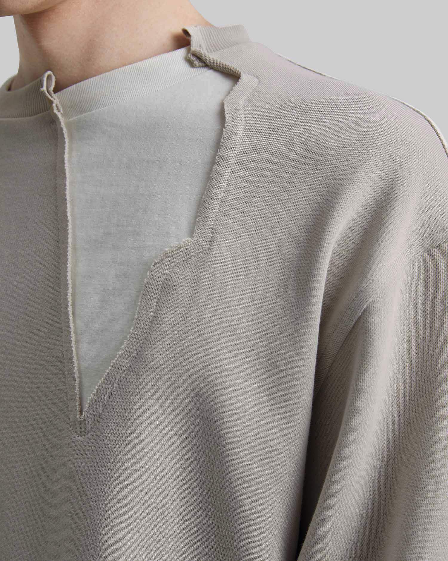 Plain Deconstruct Sweatshirt image 5