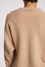Buttoned-Sleeve Pure Yak Wool Sweater image 5