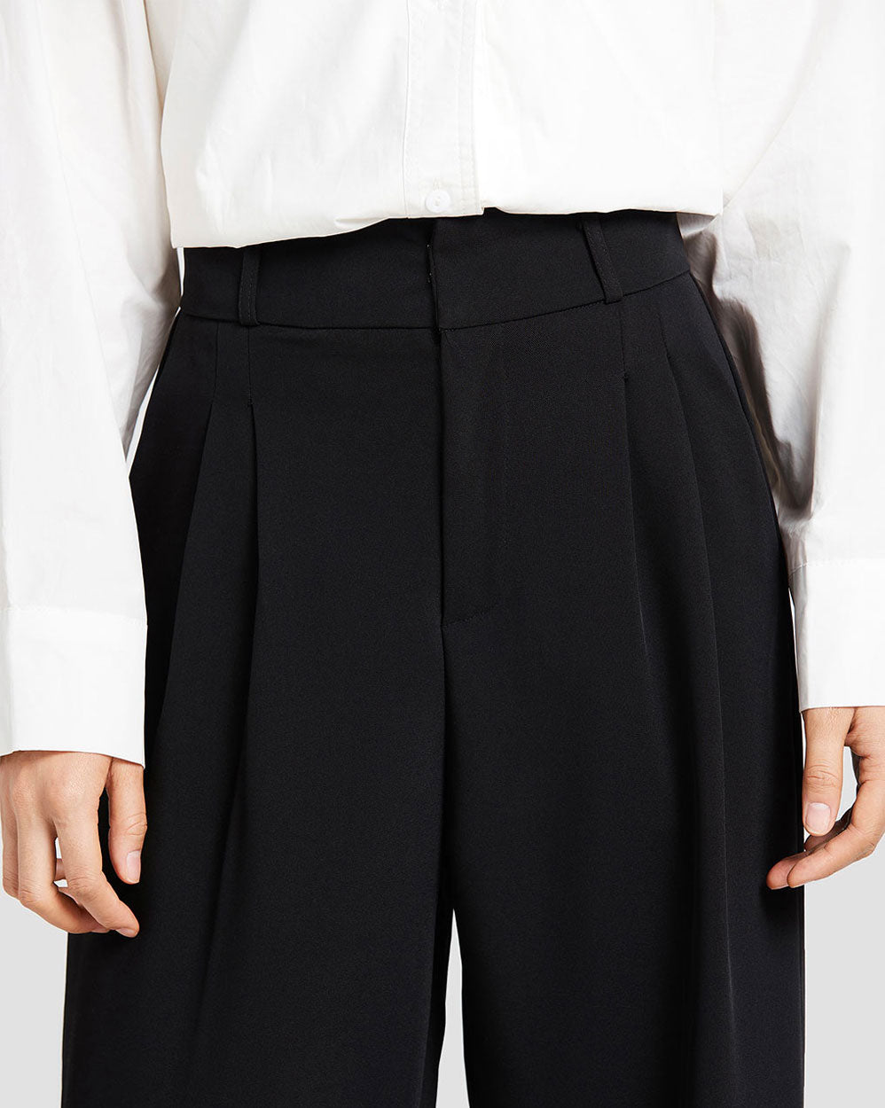 High Rise Wide Leg Pants image 4
