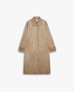 Long Suede Coat image 0