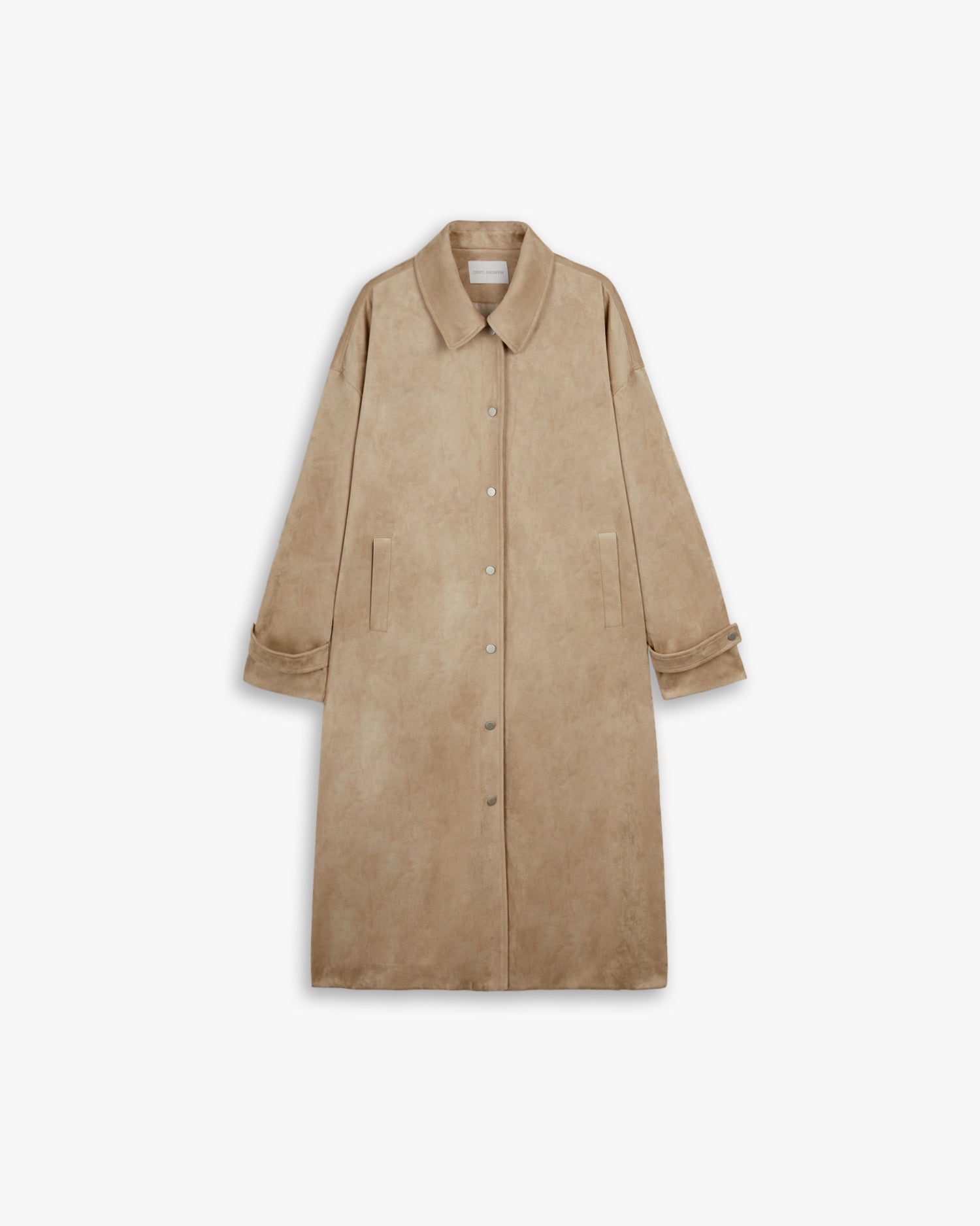 Long Suede Coat image 0
