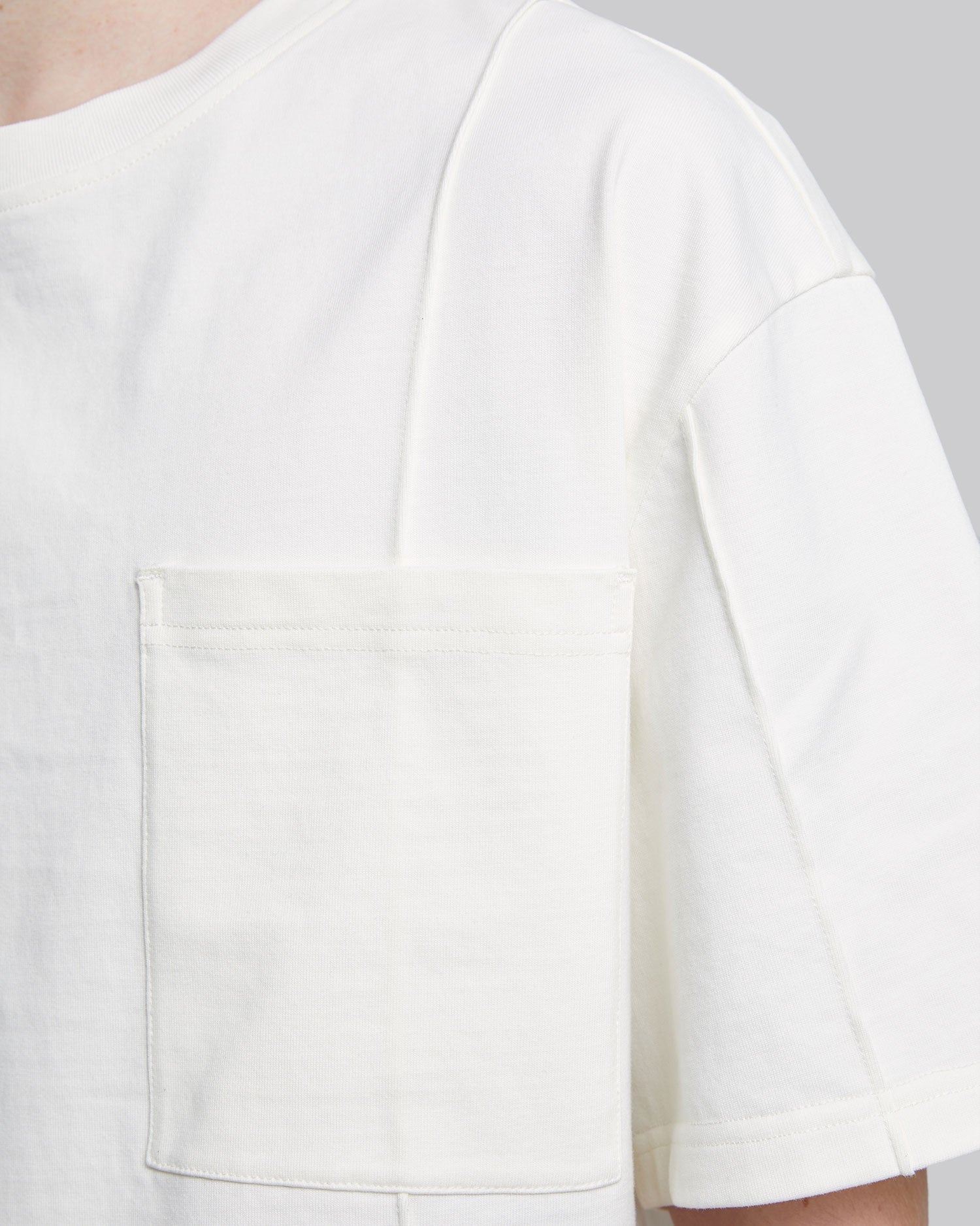 Patch Pocket Cotton T-Shirt image 5