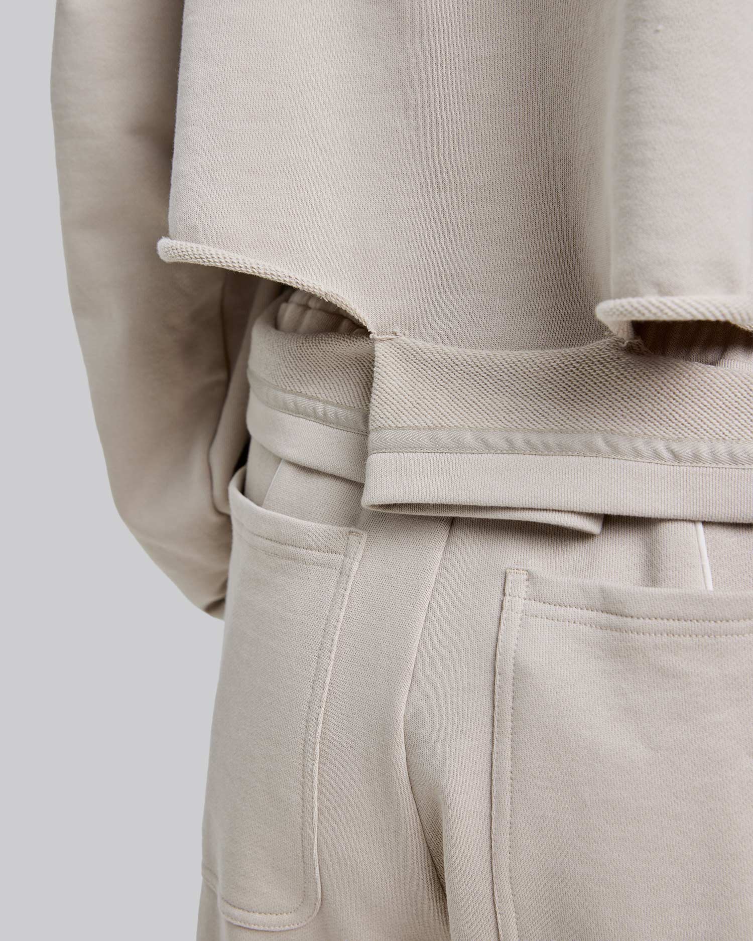 Deconstruct Cropped Sweatshirt image 5