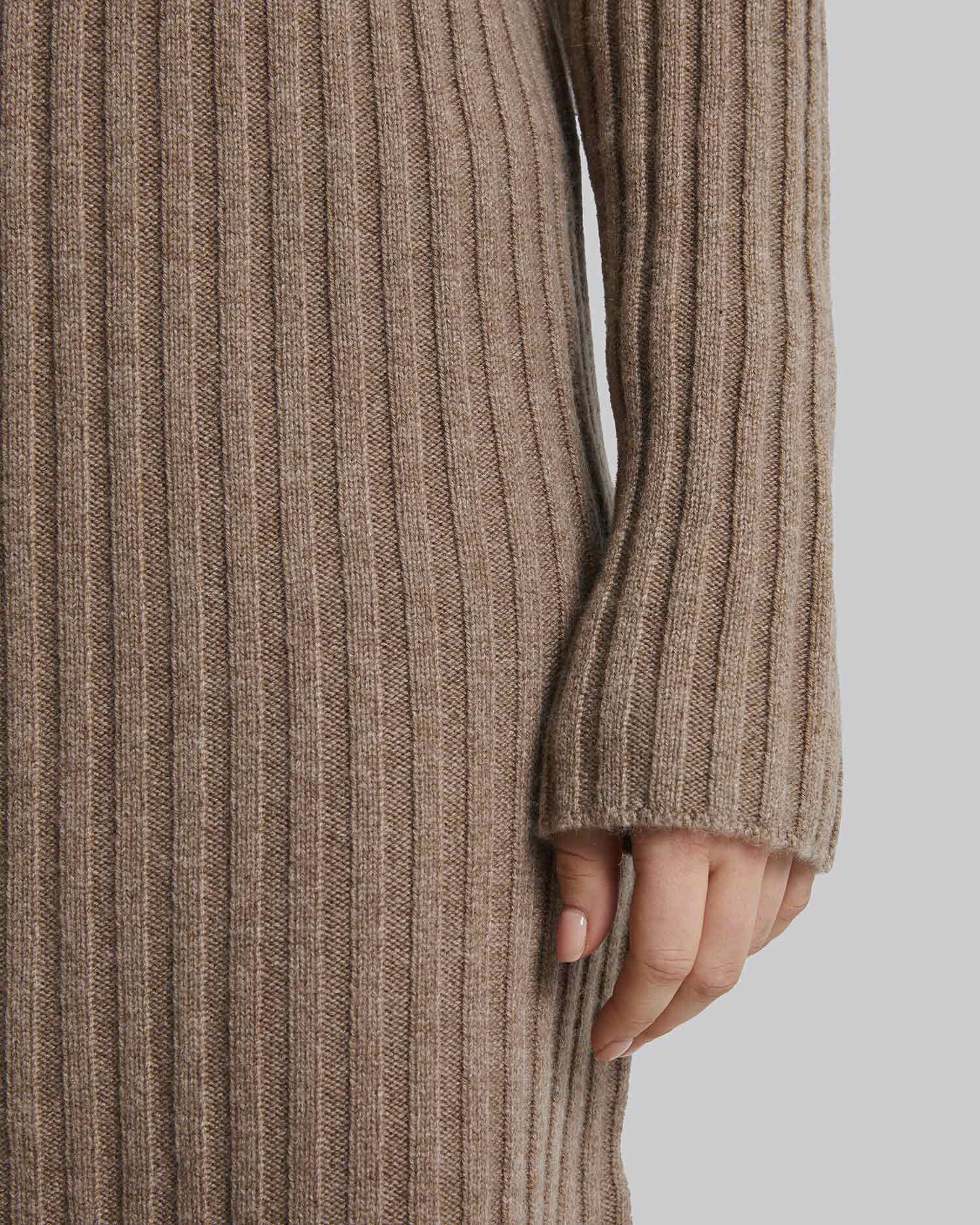 Turtleneck Cashmere Long Sweater image 4
