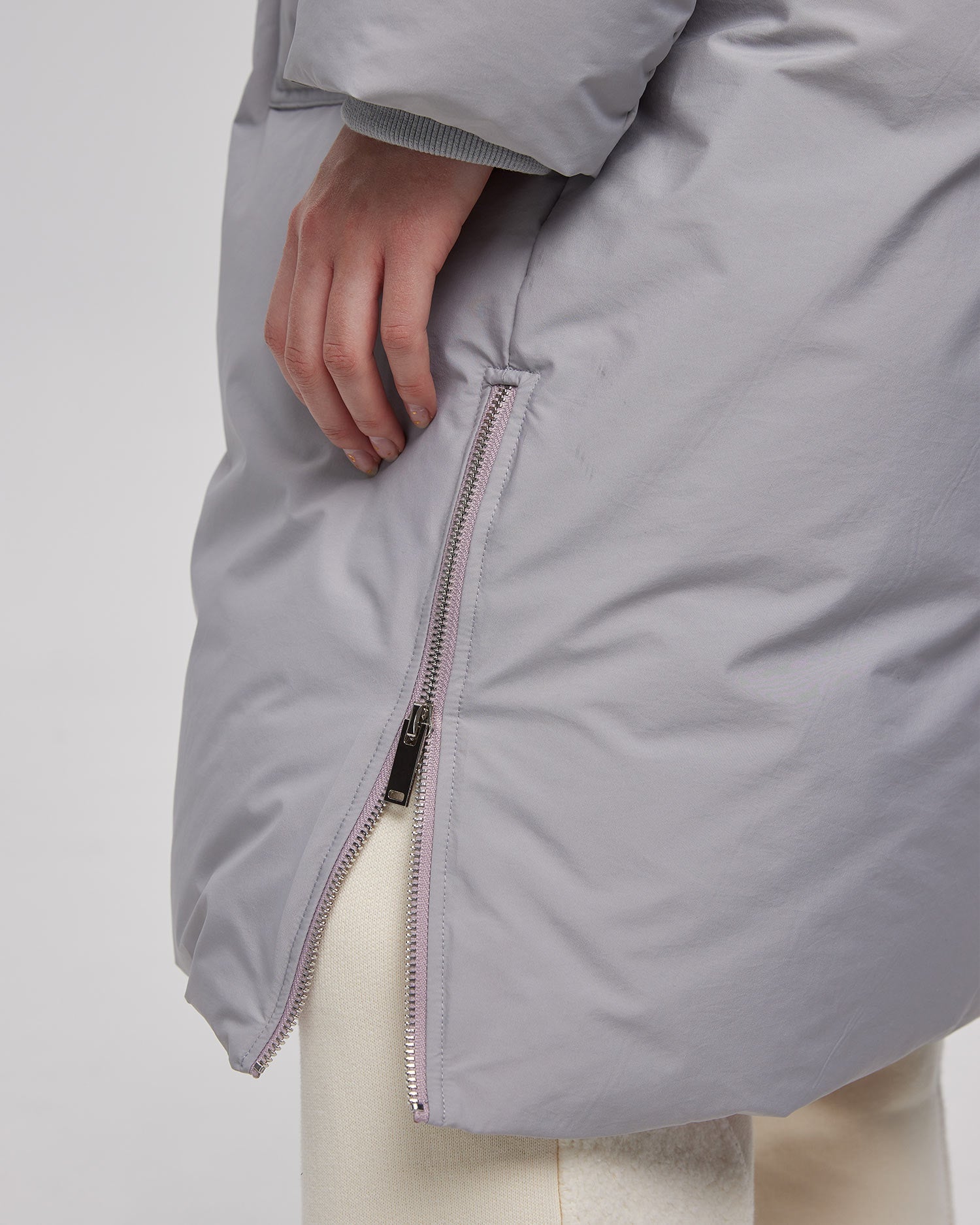 Patch Pocket Puffer Coat image 6