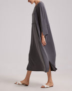 Modal  Split Midi Dress image 2