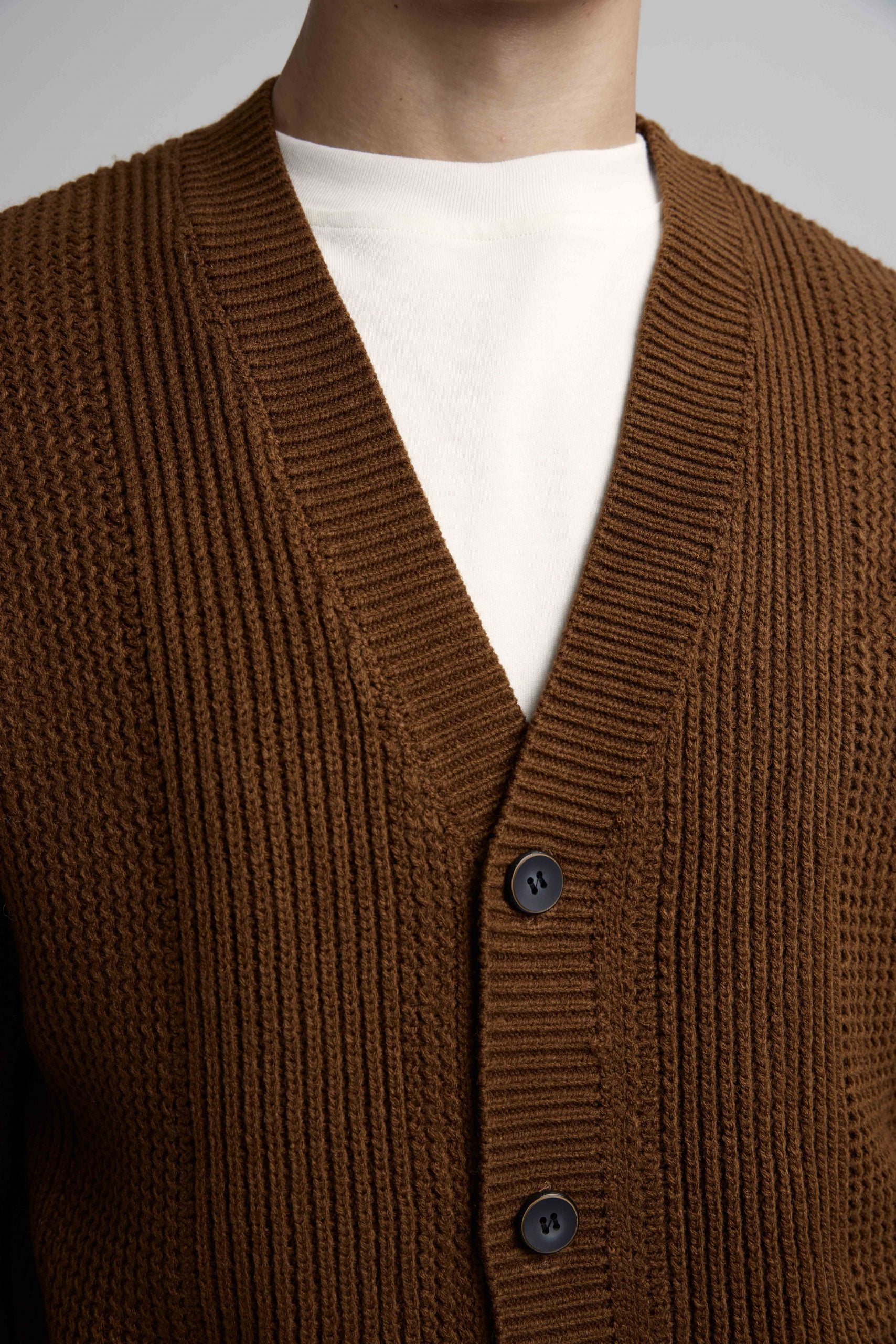 V-Neck Cardigan with Pockets image 4