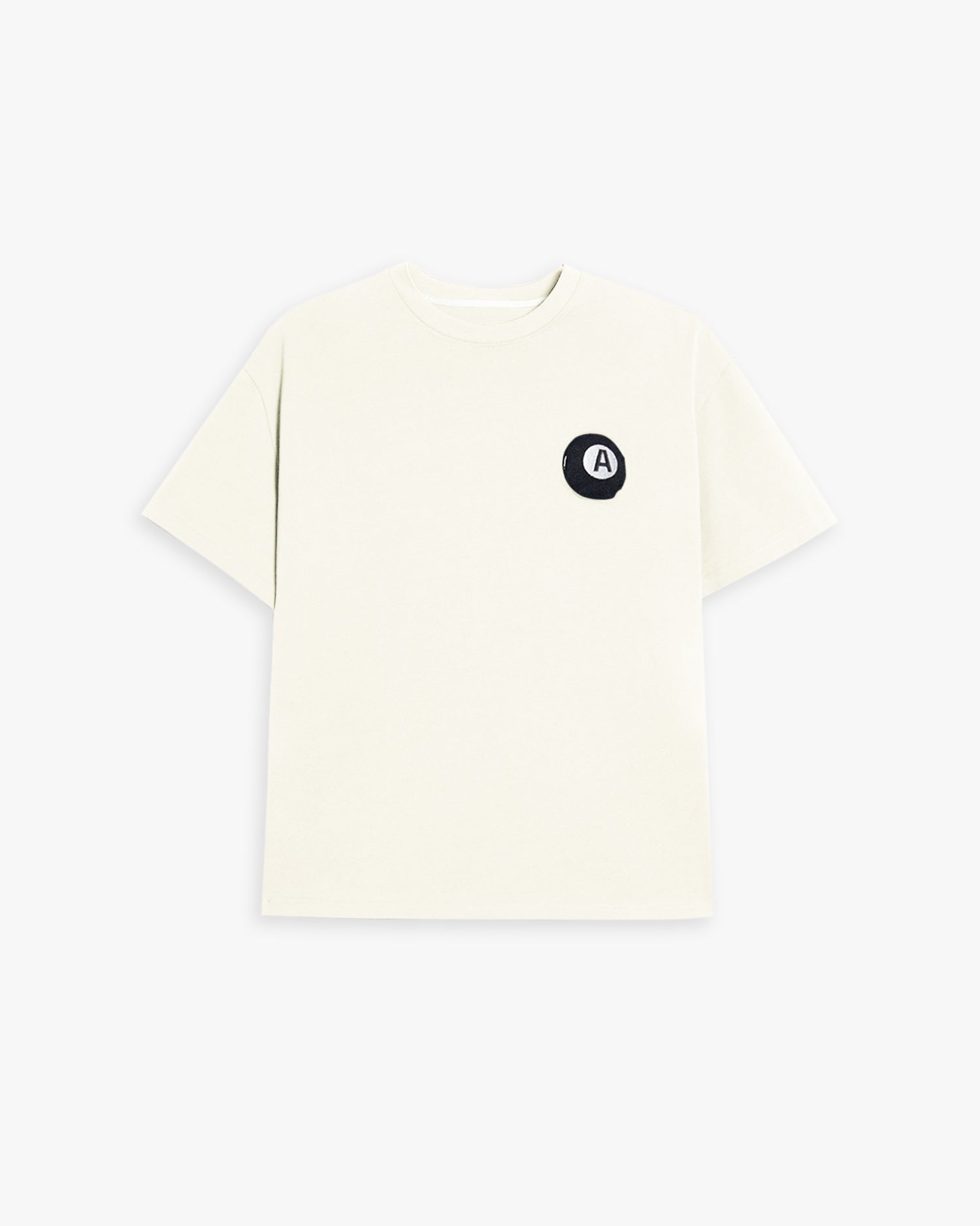 Crewneck Patchwork T-Shirt - Offwhite, L image
