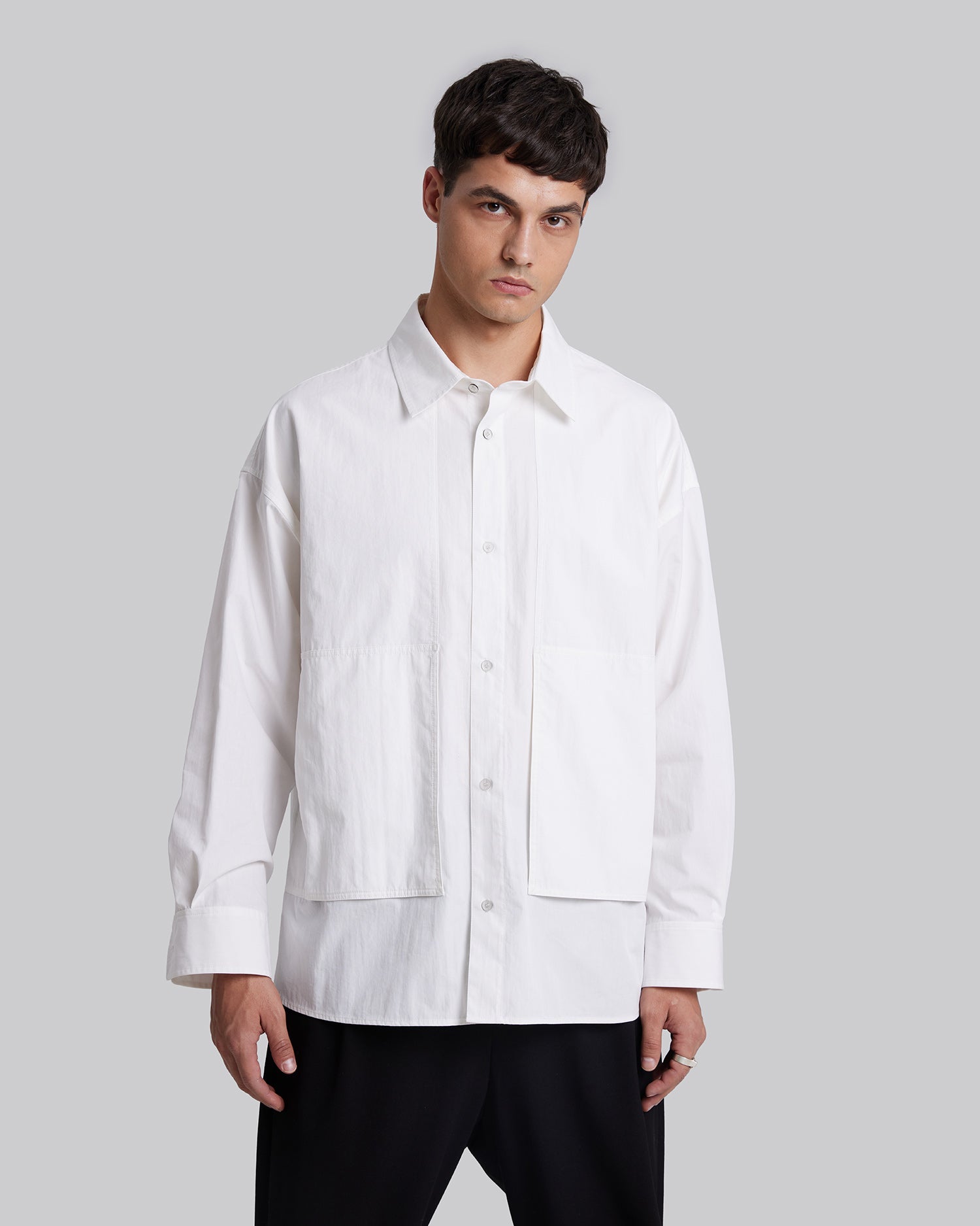 Layered Floating Pocket Shirt image 1