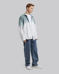 Dip-Dyed Cotton Shirt - Blue, S image