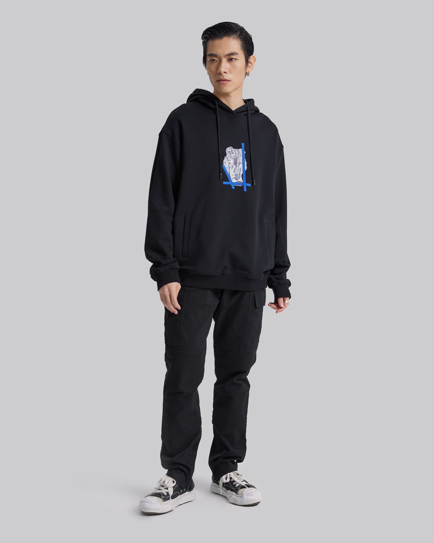 Essential Graphics Hoodie - Black, L image