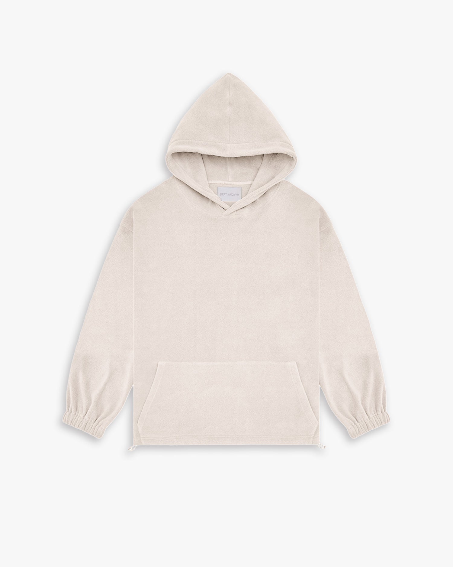 Plush Lounge Hoodie - Beige, S image