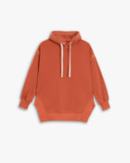 Irregular-Hem Long Hoodie image 0