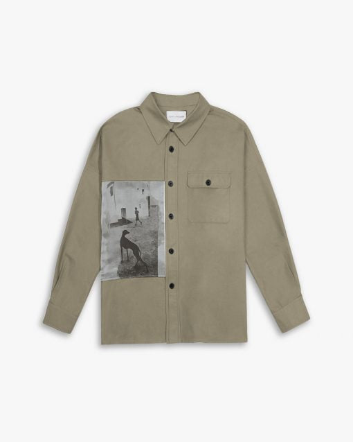 1 × Josef Koudelka Tribute X D.A Outershirt - Khaki, L image