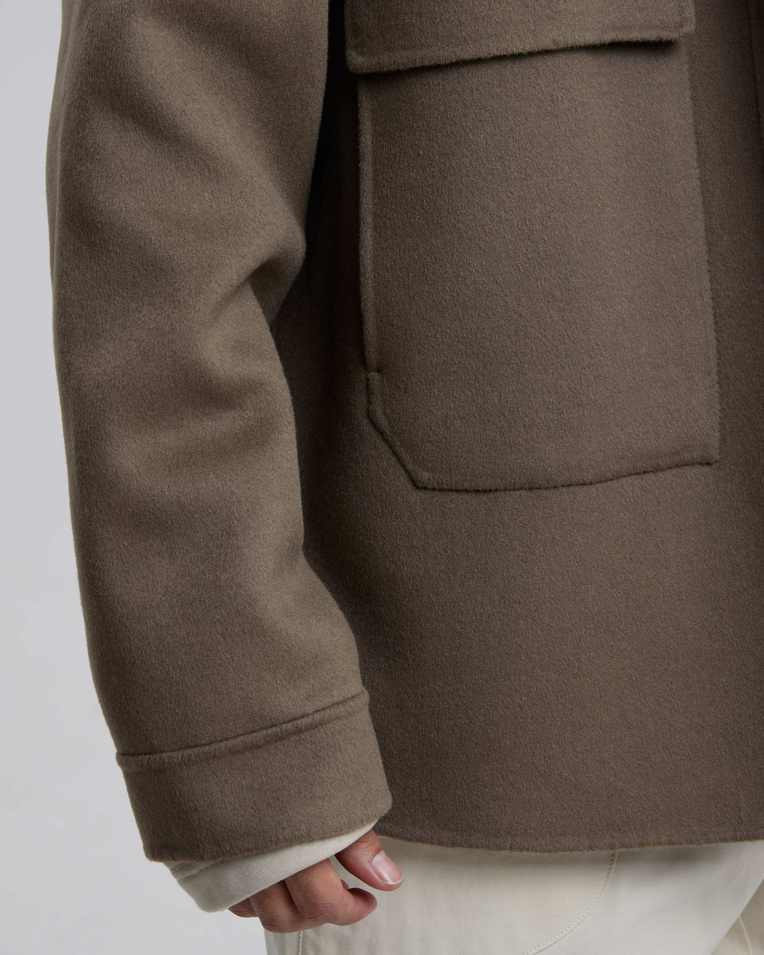 1 x Woolen Jacket With Front Pockets image 5