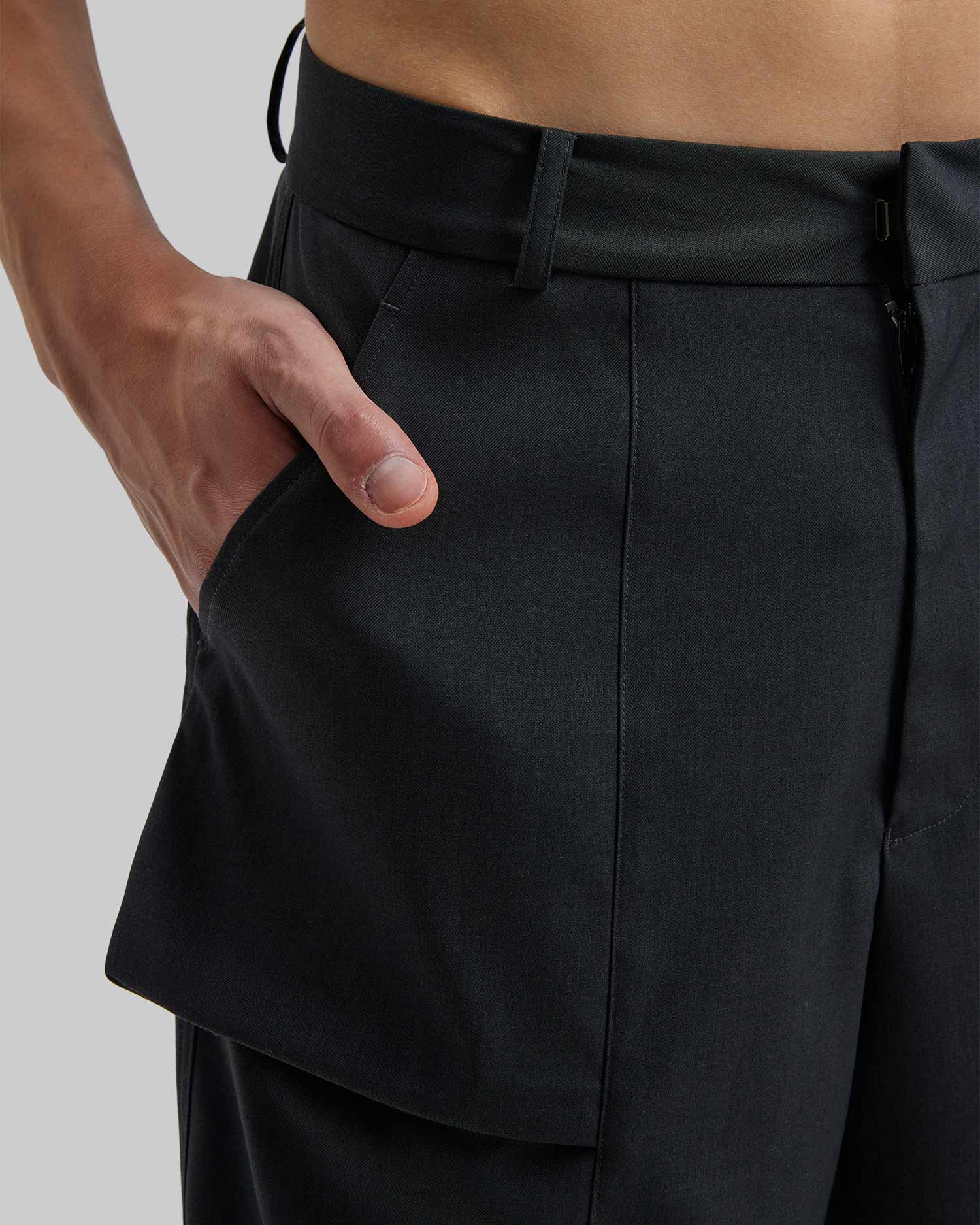 Formalwear Paneled Shorts image 3