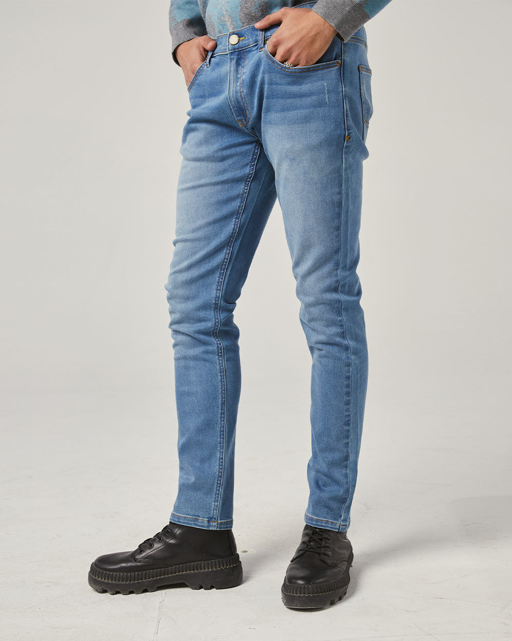 Classic Regular Fit Cotton Jeans image 1