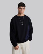 Sweatshirt with Paneled Splits image 1